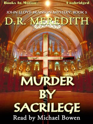 cover image of Murder by Sacrilege